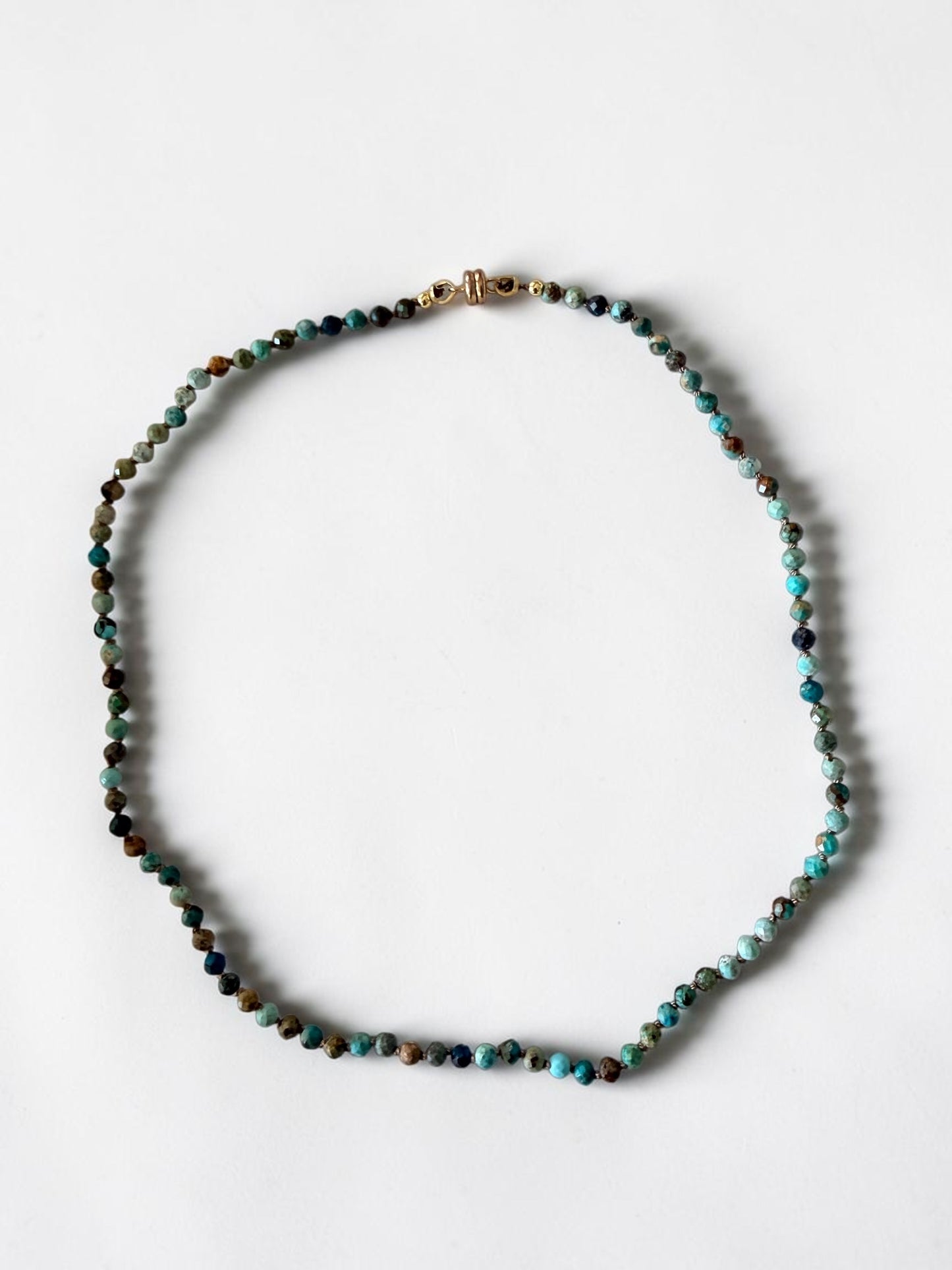 Quiet Coast - Minimal Turquoise Necklace