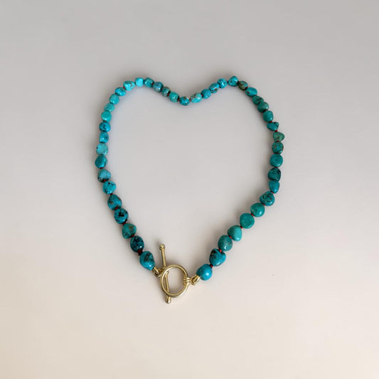 Tidepool - Chunky Turquoise Necklace